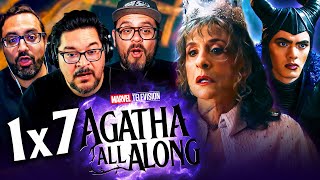 AGATHA ALL ALONG SEASON 1 EPISODE 7 REACTION 1x7 Breakdown and Review  Agatha Harkness • Marvel [upl. by Cinimmod]