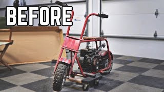 Vintage Mini Bike Restoration  Budget Build amp Built Flathead [upl. by Fen]