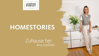 SCHÖNER WOHNENFarbe Homestory  Minimalismus trifft Designliebe bei evasoellner Roomtour [upl. by Nalorac]