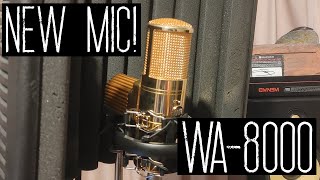 Unboxing My New Mic Warm Audio WA8000 [upl. by Siddra]