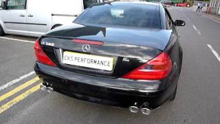 R230 SL500 CKS Sport Exhaust Performance Upgrades amp Repairs [upl. by Einnij]