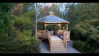 Building the gazebo roof step by step 3 of 6 [upl. by Skiest]