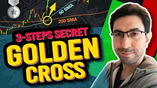 How to Trade GOLDEN CROSS  3 Steps Trading Strategy [upl. by Livvyy]