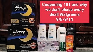 Walgreens couponing this week and why we dont chase all deals [upl. by Philana]