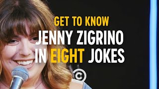 Get to Know Jenny Zigrino in Eight Jokes [upl. by Thamos]