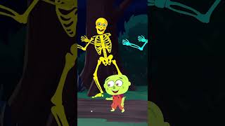 Skeletons Dancing On Head Shoulders Song  Spooky Scary Songs For Kids By Teehee Town [upl. by Radie]