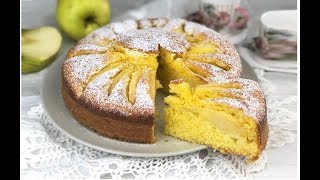 Torta di mele e yogurt un dolce soffice e leggero SENZA BURRO [upl. by Celestia]