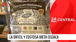 Barreras para celíacos alto costo y déficit nutricional en dieta sin gluten  24 Horas TVN Chile [upl. by Elyod]