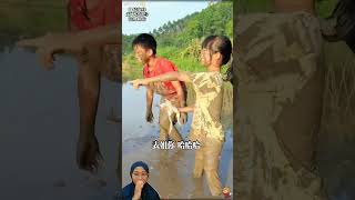 BOCIL MENANGKAP KATAK DI SAWAH 😂‼️ funny dubbing shorts [upl. by Eirok]