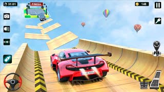 mega ramp car stunts 3d racing [upl. by Meier763]