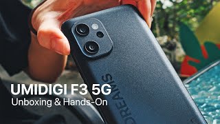 UMIDIGI F3 5G  Unboxing amp HandsOn [upl. by Ayo]