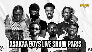 asakaa boys obaa hemaa  live performance New Morning Paris Live [upl. by Lapointe]