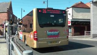 Go North East 35 Service At Park Lane Sunderland [upl. by Enitsed13]