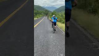 Descenso por carretera de jalapa hacia Chilpancingo Gro mtb bicycle descensomtb mountainbike [upl. by Thornton]