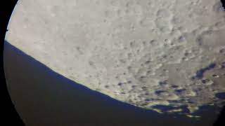 The Moon through Bresser Skylux 70700 116 amp 350x [upl. by Dela958]