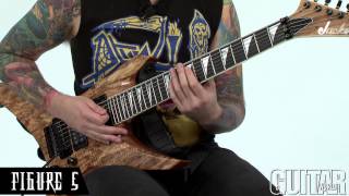 Thrash Course with Dave Davidson  Using MinorSeven FlatFive Chords in Metal Part 2 [upl. by Alethea]