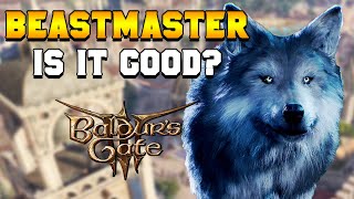 Is Ranger Beastmaster Any Good in Baldurs Gate 3 [upl. by Lonergan]