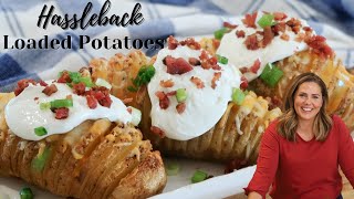 Hasselback Potato Recipe  How to Make Hasselback Potatoes [upl. by Neenaj]