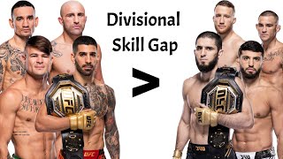 Featherweights Are Better Than Lightweights amp Divisional Skill Gaps Are Real In MMA [upl. by Raye774]