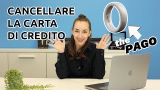 Come cancellare la carta di credito dal tuo PAGO  miPAGO [upl. by Alberic949]