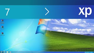 Windows 7 transformado a Windows XP [upl. by Anaerdna]