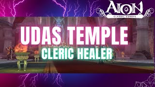 Aion Classic EU 20 Cleric Healer Udas Temple [upl. by Nrojb798]