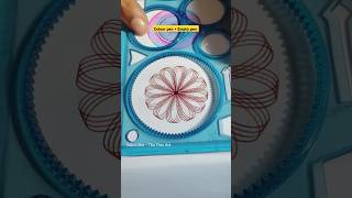 New ideas for making spirograph designs  New spirograph design shortvideo spirograph shorts [upl. by Akirea]