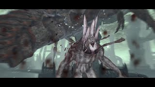 Skyrim Mod Here There Be Monsters  The Call Of Cthulhu  Various Monster of Sunken City Rlyeh [upl. by Okimuy]