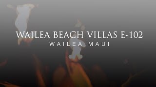 Wailea Beach Villas E 102  Wailea Maui  MLS [upl. by Atinra]