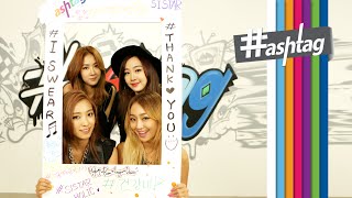 hashtag해시태그 SISTAR씨스타  I Swear아이 스웨어 ENGJPNCHN SUB [upl. by Imefulo]