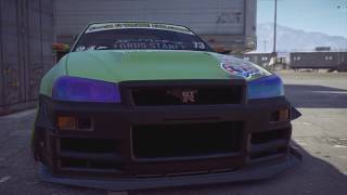 NISSAN SKYLINE R34 GTR ALLDRFT  NFS PAYBACK  DRIFT [upl. by Tor231]