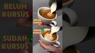 Kursus Latte Art Di Eqiyu  X  Belum Kursus [upl. by Stover]