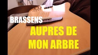 Auprès de mon arbre  Brassens  Godin Multiac  Looper Ditto [upl. by Weisler150]