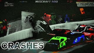 NASCAR Stop Motion CRASHES with DAMAGE 2 [upl. by Thibaud]