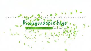 Biodegradable packaging bags [upl. by Abdul]