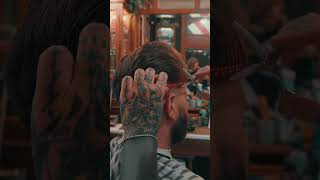 Classic Skin Fade Pompadour Transformation ✂️🔥 pompadour male style barber tutorial [upl. by Borszcz]