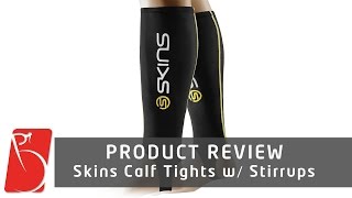 Skins Calf Compression Tights with Stirrups [upl. by Enirok]