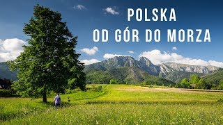 Polska  Od gór do morza  Krajobrazy polskie [upl. by Larianna]