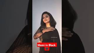 Mamitha Baiju in Black Saree Latest movie updates TamilMalayalamMallu Actress photoshootpremalu [upl. by Wally]