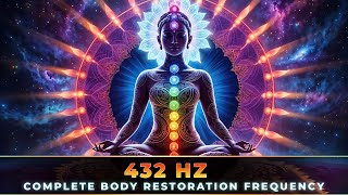 High Vibrational Frequency 432Hz  Raise Your Vibrations Instantly Full Body Healing [upl. by Eelarac904]