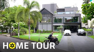 Inside an Ultra Luxury 17000 sq ft Villa in Hyderabad House Tour [upl. by Anitsenre688]