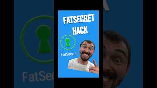 Effortless Meal Tracking Your Guide to the FatSecret App Shortcut [upl. by Notneuq255]