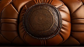 DIY Leather Pouffe How to Fill Shape and Enjoy a Stylish Footstool in 8 Easy Steps with Pro Tips [upl. by Epps]