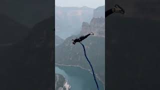 Dont waste your youth This ticket to Baoquan Bungee Jumping Baoquan a secret place with clea [upl. by Courcy]