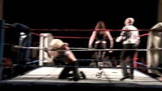 Southside Wrestling Faye Palmer AKA Darcy Steel vs Jemma Palmer  Womens Wrestling 2011 [upl. by Dnalwor]