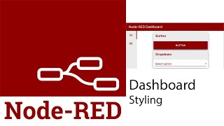 How to style a custom Node Red Dashboard [upl. by Ebaj]