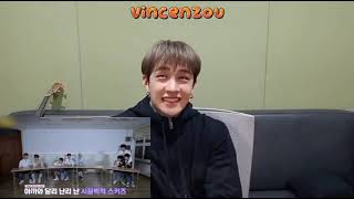 engsub Bangchan reaction to quot슼케어리 나잇 1｜SKZ CODE Ep08quot  Bangchan room ep 132 [upl. by Marwin]