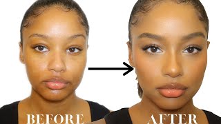 BEGINNER MAKEUP TUTORIAL  NATURAL AND EASY MAKEUP TO ENHANCE YOUR FEATURES [upl. by Naerb]