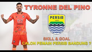 SKILL TYRONNE DEL PINO  Pemain Asing Persib bandung [upl. by Esinel934]