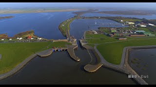 Sperrwerk Meldorfer Hafen  Speicherkoog Dithmarschen [upl. by Norihs736]